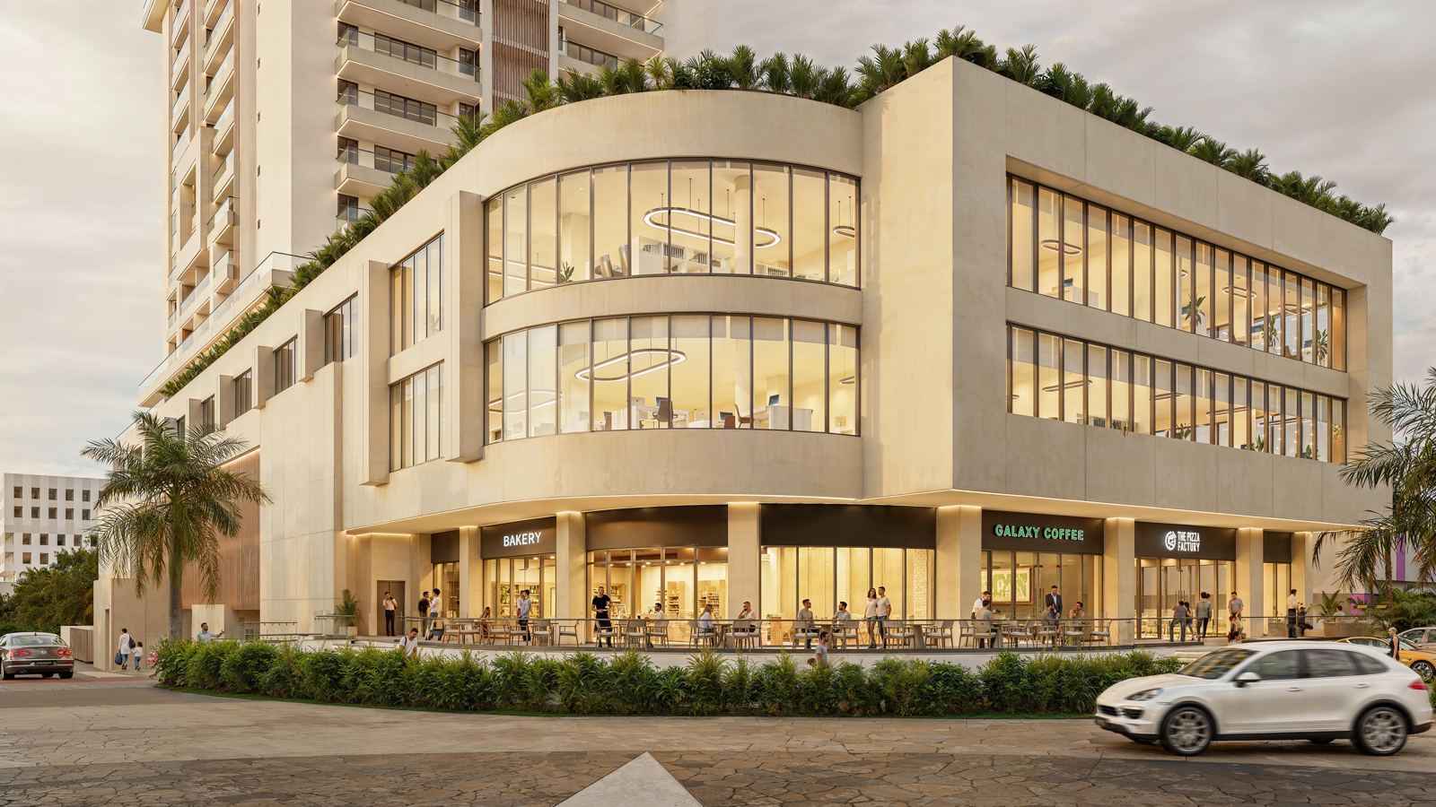 Cuore Oficinas y Locales, desarrollo en construcción en Cancún