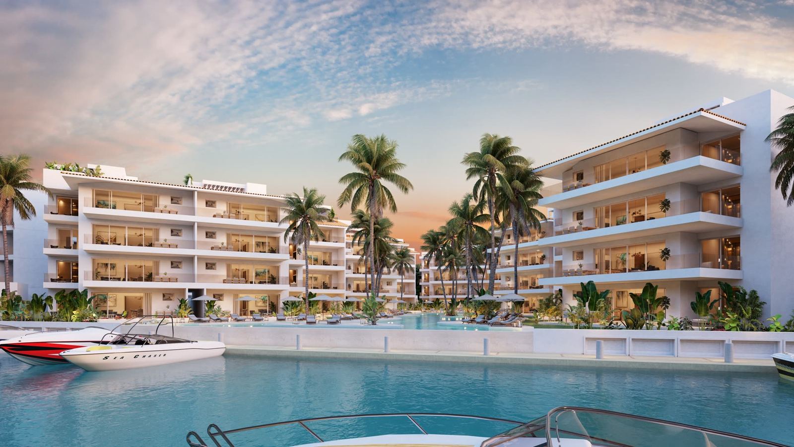 Marina Aqua, desarrollo preventa en Puerto Aventuras